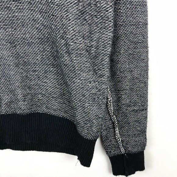WALLACE Black V-Neck Sweater Madewell Knit XS - Picture 3 of 8